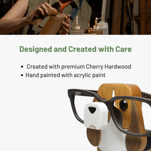 Basset Hound Dog Eyeglass Stand