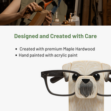 Load image into Gallery viewer, Wheaten Terrier Dog Eyeglass Stand Gift Ornament Home Decor Art