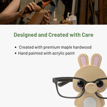 Load image into Gallery viewer, Bunny Eyeglass Stand | Cute Desk Decor