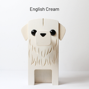 Cream Golden Retriever Ornament