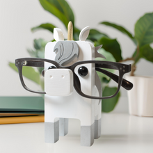 Load image into Gallery viewer, Unicorn Eyeglass Stand Ornament Desk Home Decor Gift