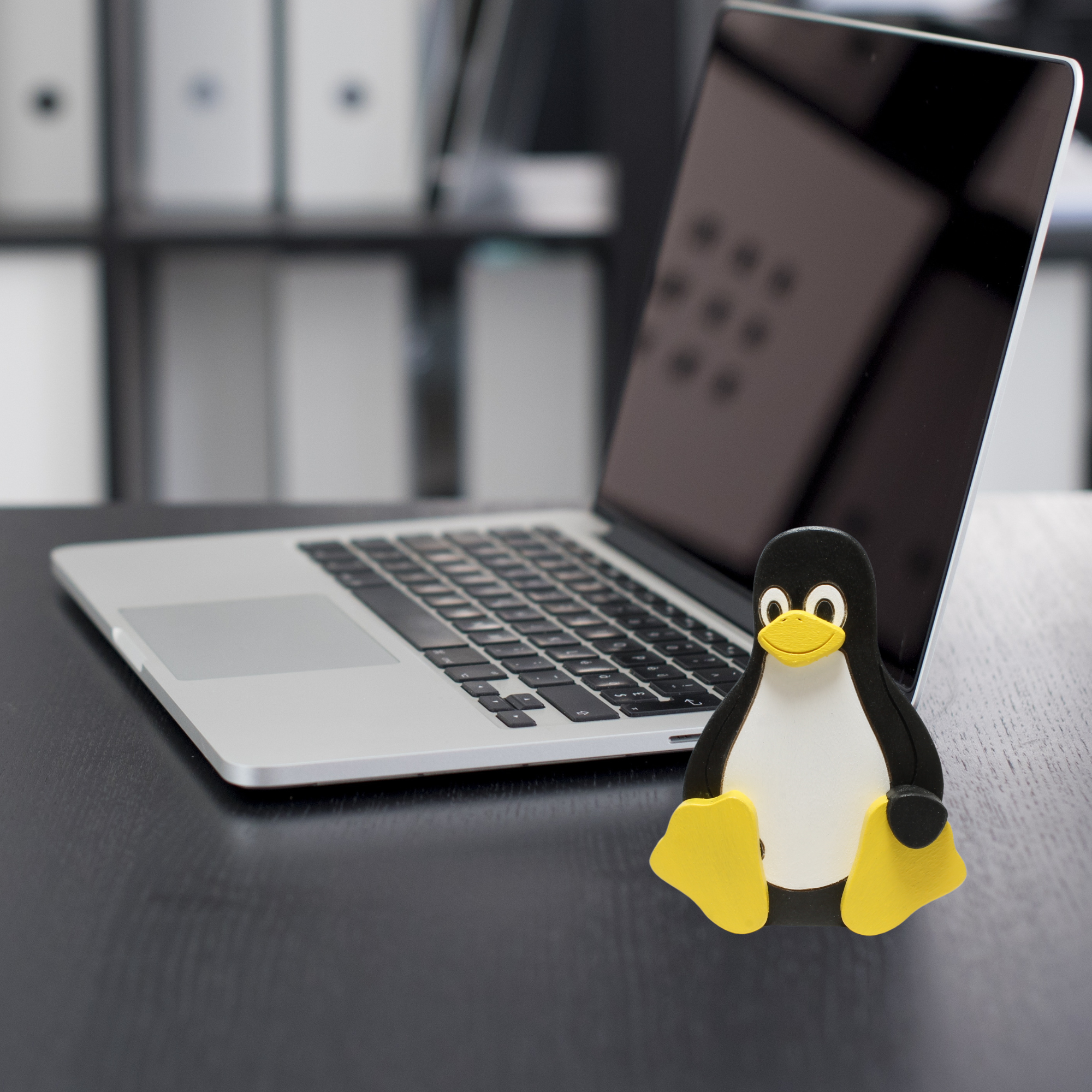 Linux Os Figure Linux Tux Penguin Figure – Rogue Bunny Woodworks