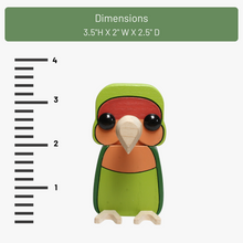 Load image into Gallery viewer, Lovebird eyeglass stand ornament gift home decor