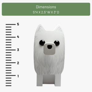 Samoyed Eyeglass Stand / Glasses Holder