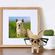 Load image into Gallery viewer, Chihuahua Gift Ornament Eyeglass Stand Memorial Gift for Chihuahua owners