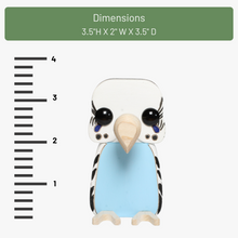 Load image into Gallery viewer, Budgie eyeglass stand ornament gift home decor