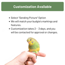 Load image into Gallery viewer, Budgie eyeglass stand ornament gift home decor