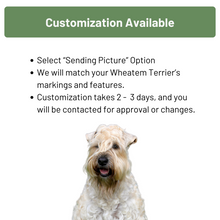 Load image into Gallery viewer, Wheaten Terrier Dog Eyeglass Stand Gift Ornament Home Decor Art - Customization Instructions