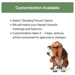 Basset Hound Dog Eyeglass Stand