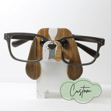 Load image into Gallery viewer, Basset Hound Dog Eyeglass Stand