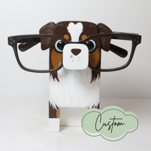 Load image into Gallery viewer, Australian Shepherd Gift Eyeglass Stand Aussie Ornament Memorial Gift Personalized Custom