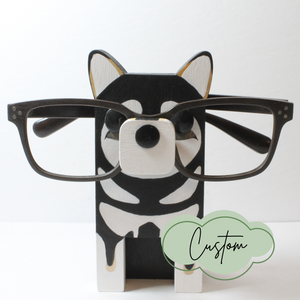 Shiba Inu Eyeglass Stand Gift Ornament Decor