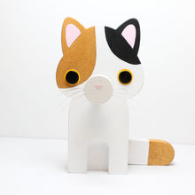 Load image into Gallery viewer, Calico Cat Eyeglass Stand