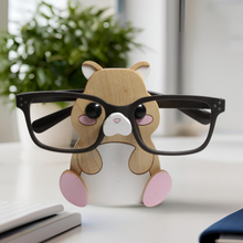 Load image into Gallery viewer, Hamster Gift Eyeglass Stand Cute Desk Accessory Office Decor Kawaii