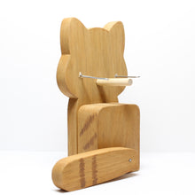 Load image into Gallery viewer, Orange Tabby Cat Eyeglass Stand