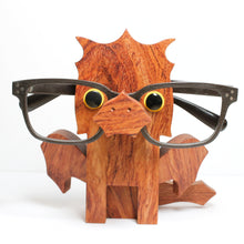 Load image into Gallery viewer, Red Dragon Eyeglass Stand / Glasses Holder