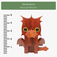 Load image into Gallery viewer, Red Dragon Eyeglass Stand / Glasses Holder