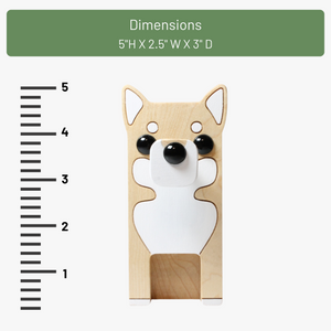 Shiba Inu Eyeglass Stand Gift Ornament Decor