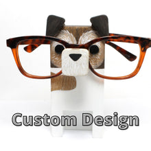 Load image into Gallery viewer, Jack Russell Terrier Wearing Eyeglasses Stand / Glasses Holder