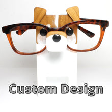 Load image into Gallery viewer, Jack Russell Terrier Wearing Eyeglasses Stand / Glasses Holder