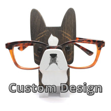Load image into Gallery viewer, Boston Terrier Eyeglass Stand