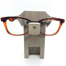 Load image into Gallery viewer, Weimaraner Dog Wearing Eyeglasses Stand / Glasses Holder