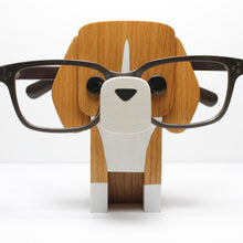 Load image into Gallery viewer, Beagle Dog Eyeglass Stand / Glasses Holder