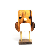 Load image into Gallery viewer, Tigerwood Bird Eyeglass Stand / Glasses Holder