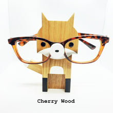 Load image into Gallery viewer, Fox Wearing Eyeglasses Stand / Glasses Holder