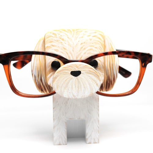 Havanese Dog Eyeglass Stand / Holder
