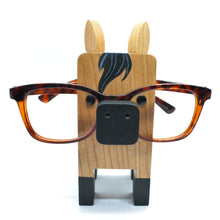 Load image into Gallery viewer, Horse Wearing Eyeglasses Stand / Glasses Holder