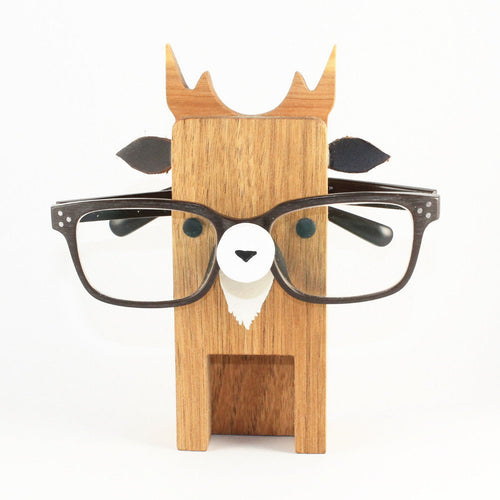 Deer Wearing Eyeglasses Stand / Glasses Holder