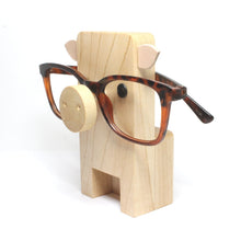 Load image into Gallery viewer, Pig Wearing Eyeglasses Stand / Glasses Holder