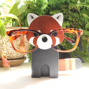 Eyeglass Holder Stand For Desk Cute Panda/rabbit Shape Sunglasses Display  Stand, Bedroom Study Desktop Resin Glasses Stand Holder, Ornament ( Size 