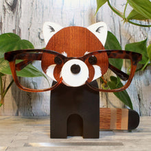 Load image into Gallery viewer, Red Panda Eyeglass Stand