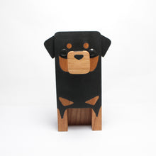 Load image into Gallery viewer, Rottweiler Wearing Eyeglasses Stand / Glasses Holder