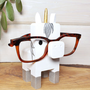 Panda Bear Wearing Eyeglasses Stand – Rogue Bunny Woodworks